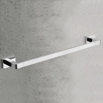 Towel Bar Towel Bar, 25 Inch, Modern, Chrome Nameeks NCB12